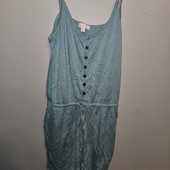 Colsie Romper Blue - Picture 1 of 5